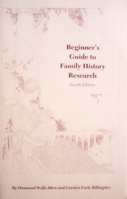 Beginner's Guide to Family History Research