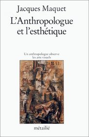 L'anthropologue et l'esthtique