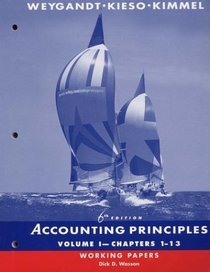 Accounting Principles, Chapters 1-13, Working Papers