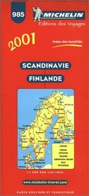 Michelin 2001 Scandinavia, Danmark Norge Sverige, Finland, Suomi/Finland (Michelin Maps)