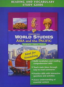 Asia and the Pacific: Reading and Vocabulary Study Guide, English (NATL)