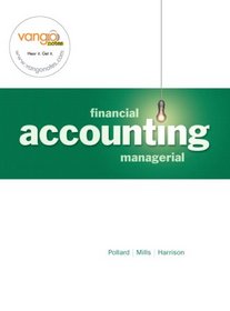 Financial and Managerial Accounting Value Pack (includes Finanacial and Managerial Accounting, Study Guide, Ch 15-24 & Financial and Managerial Accounting, Study Guide Ch 1-15)