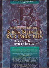 Biblia Bilinge/Bilingual Bible: Reina-Valera Revision 1960, New International Version, Burgundy, Bonded Leather (Spanish Edition)