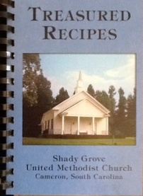 Treasured Recipes Shady Grove United Methodist Church