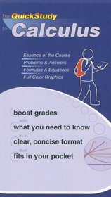 QuickStudy for Calculus (Quickstudy Books)