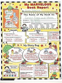 Instant Personal Poster Sets:  My Marvelous Book Report (Grades K-2)