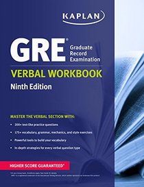 GRE Verbal Workbook (Kaplan Test Prep)