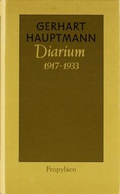 Diarium 1917 bis 1933 (German Edition)