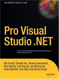 Pro Visual Studio .NET (Expert's Voice)