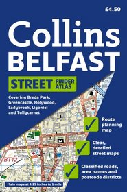 Collins Belfast Street Finder Atlas (Collins Travel Guides)