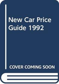New Car Price Guide 1992 (Signet)
