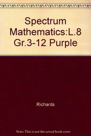 Spectrum Mathematics - Purple Book, Level 8