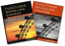 Functions Modeling Change: A Preparation for Calculus, Textbook and Student Solutions, 2nd Edition