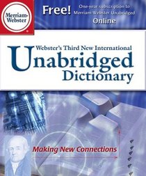 Webster's Third New International Dictionary, Unabridged (CD-ROM 3.0 version)