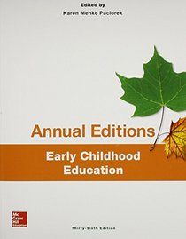 Annual Editions: Early Childhood Education, 36/e