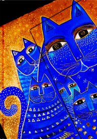 Mediterranean Cats (Laurelburch Fantastic Felines Mini Wraps)