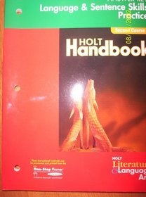 Holt Literature & Language Arts Handbook Answer Key Language & Sentence Skills Practice (second course)