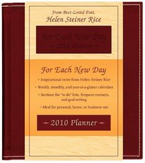 For Each New Day Planner (Helen Steiner Rice Collection)