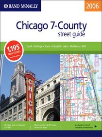 Rand McNally Chicago 7-County Street Guide (Rand Mcnally Chicago 7 County Steet Guide)
