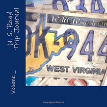 U. S. Road Trip Journal: West Virginia Cover (S M travel Journals)