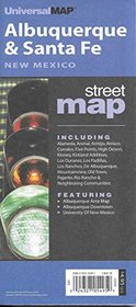 Albuquerque/Santa Fe, NM (City & County Street Folding Maps)