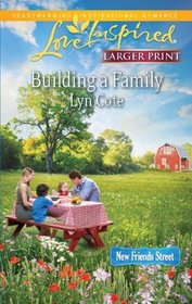 Building a Family (New Friends Street, Bk 3) (Love Inspired, No 664) (Larger Print))
