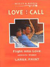 Flight into Love (Large Print)