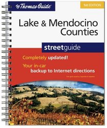 Street Guide Lake & Mendocino Counties, California