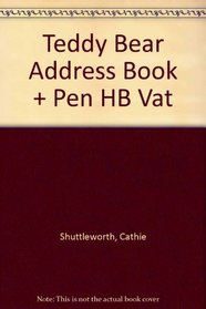 Teddy Bear Address Book + Pen HB Vat