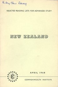 New Zealand (Selected reading lists for advanced study)