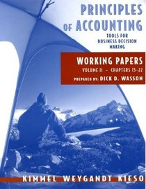 Principles of Accounting, with Annual Report, Working Papers, Vol. II