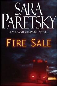 Fire Sale (V.I. Warshawski, Bk 12) (Large Print)
