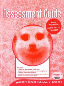 Assessment Guide for Science Grade 2 (Harcourt)