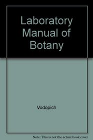 Laboratory Manual To Accompany Botany