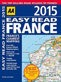 2015 Easy Read France: France's Clearest Mapping