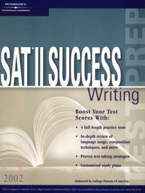 SAT II Success Writing 2002 (Peterson's SAT II Success)