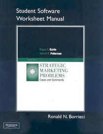 Student Workbook for Strategic Marketing Problems: Cases and Comments with CD-ROM