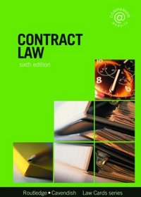 Contract Lawcards 6/e: Sixth edition (Law Cards)