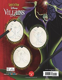 Learn to Draw Disney Villains: New edition! Featuring your favorite classic villains and new villains from some of the latest Disney and Disney/Pixar films (Licensed Learn to Draw)