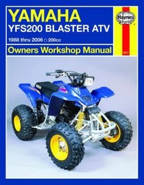 Haynes Yamaha YFS200 Blaster ATV Owners Workshop Manual: 1988 thru 2006, 200cc
