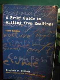 A Brief Guide to Writing From Readings (Special Edition for University of Dayton)