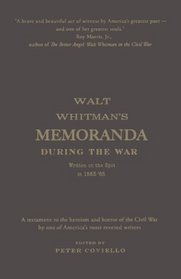 Walt Whitman's Memoranda During the War
