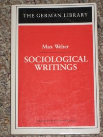 Sociological Writings (German Library)