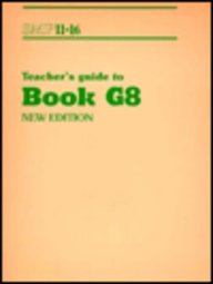 SMP 11-16 Teacher's Guide to Book G8