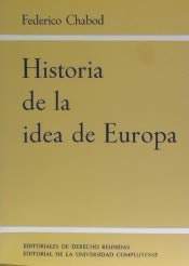 Historia De La Idea De Europa (General) (Spanish Edition)