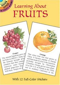 Learning About Fruits (Dover Little Activity Books)