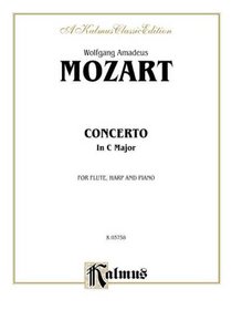 Concerto for Flute and Harp, K. 299 (C Major) (Orch.) (Kalmus Edition)