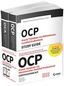OCP Oracle Certified Professional on Oracle 12c Certification Kit