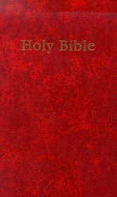New American Standard Reader's/Pew Bible; Red Hardcover