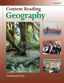 Geography Workbook: Content Reading: Geography, Level F - 6th Grade
